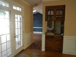 wet bar view from LR