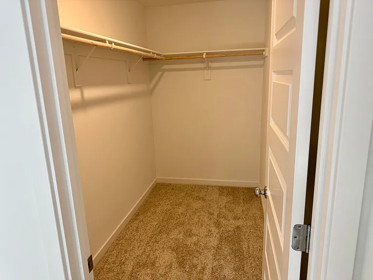 Guest Bedroom walking closet (upstairs)