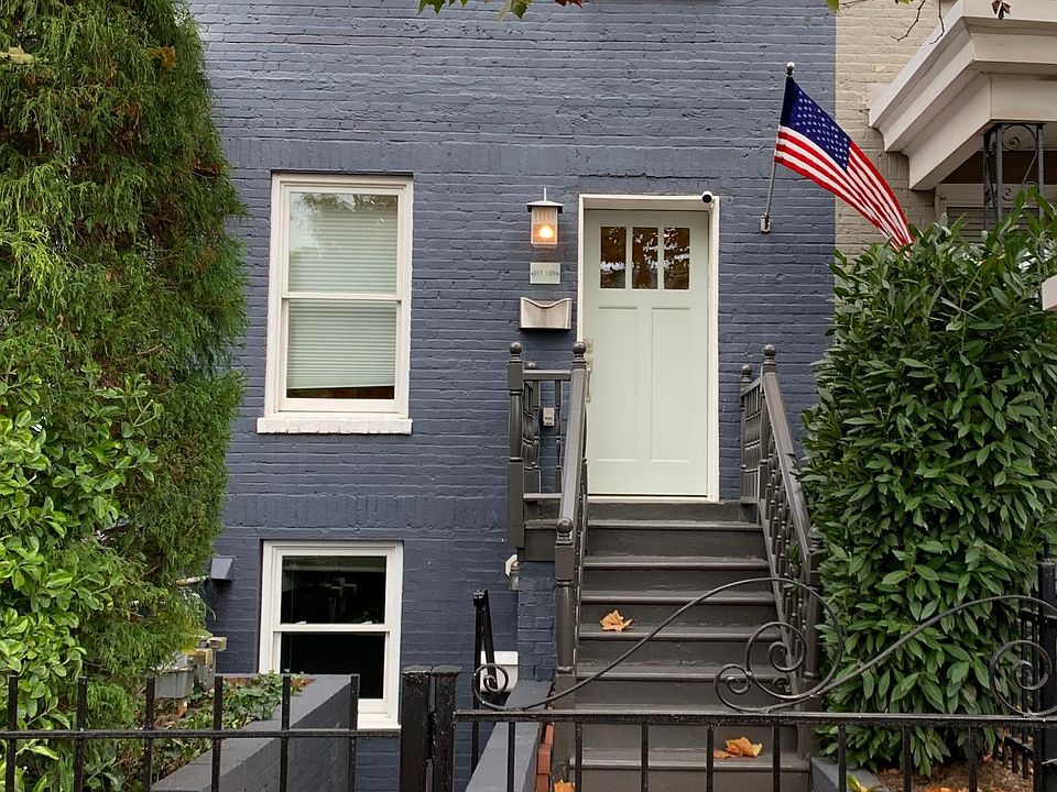 Front Entrance. Private access to english basement on the left