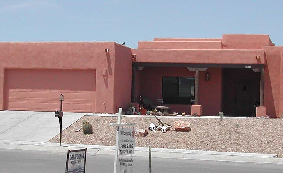 view from across the street in 2005