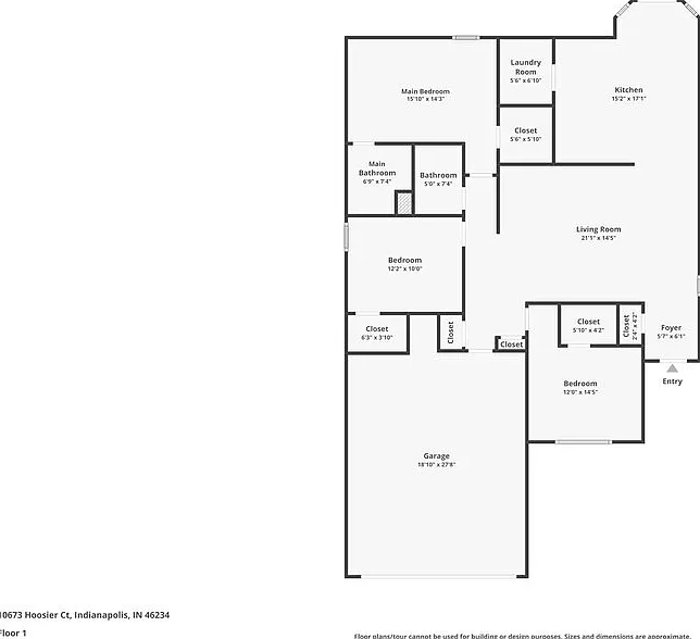 3 bed, 2.0 bath, 1534 sqft, $2,610 — Photo 2