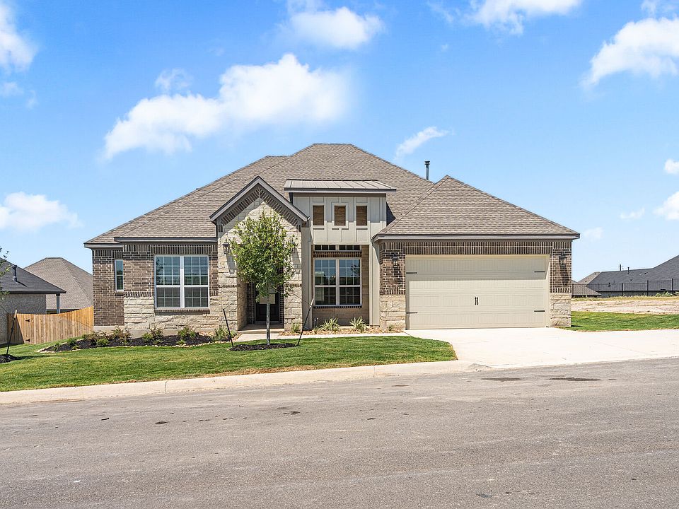 The Oxford is a beautiful one-story home.