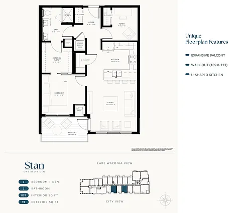Floor plan Stan w/Den