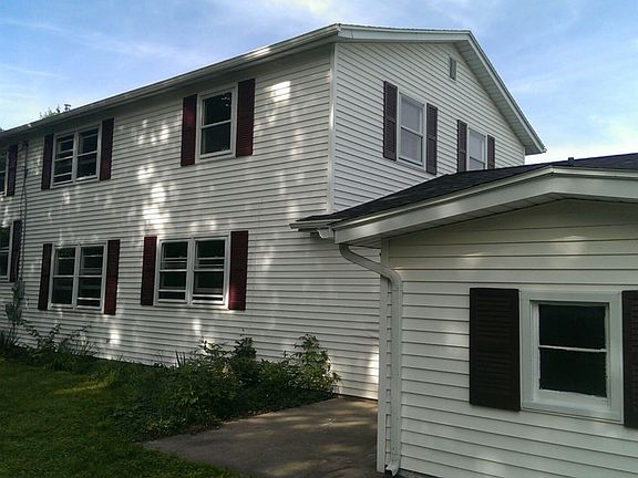 Back with attached shed