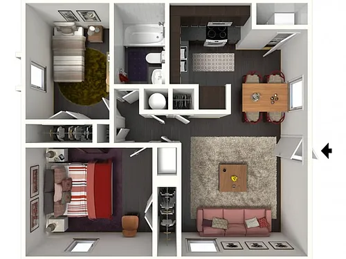 Floor plan B1