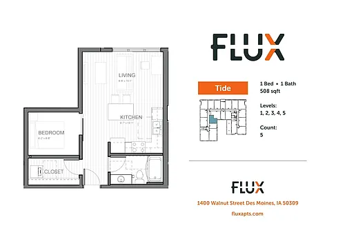 Floor plan Tide
