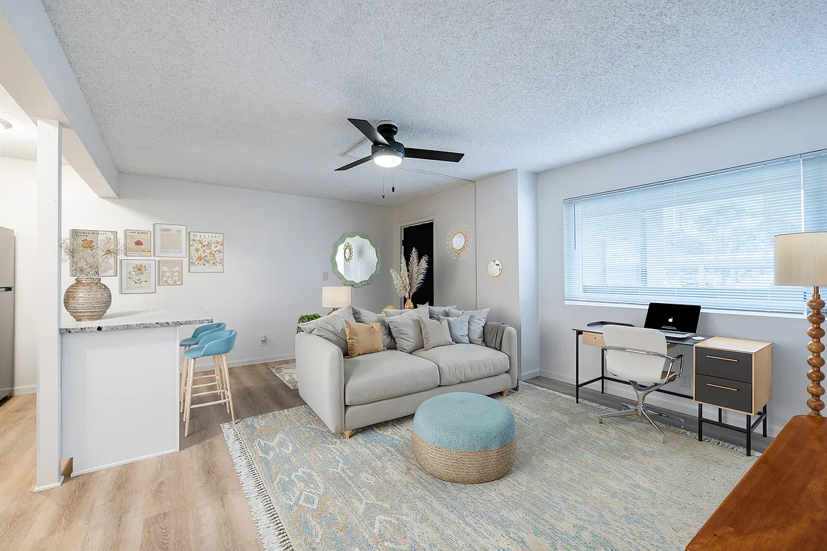 Floor plan 1 Bed, 1 Bath A Renovated