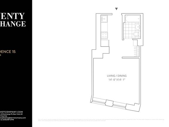 2nd image of 20 Exchange Pl APT 1815