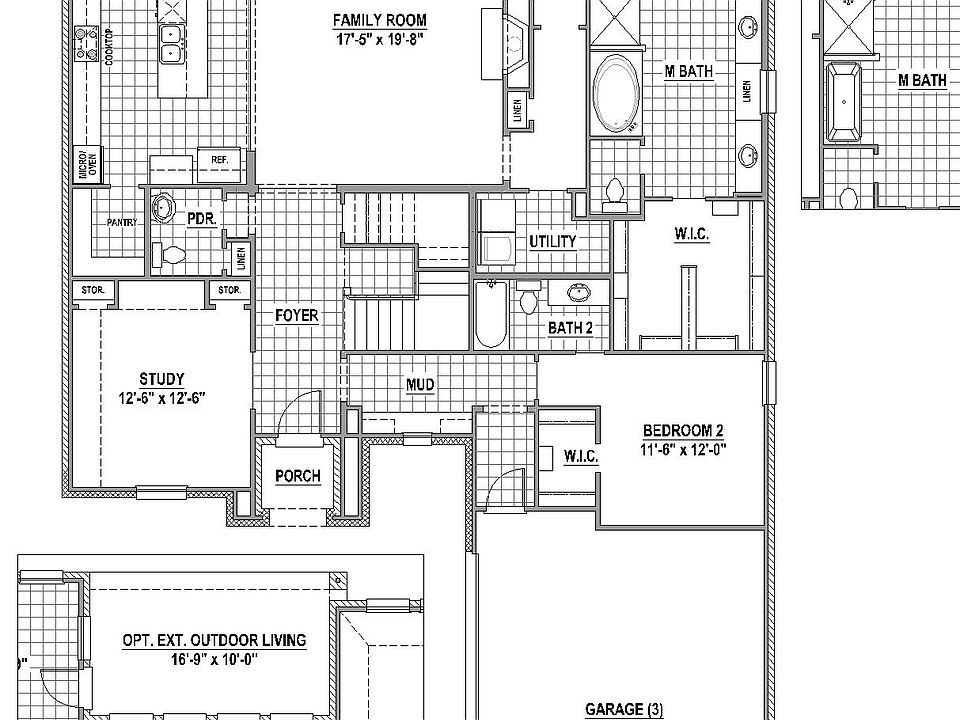 Plan 1643 1st Floor