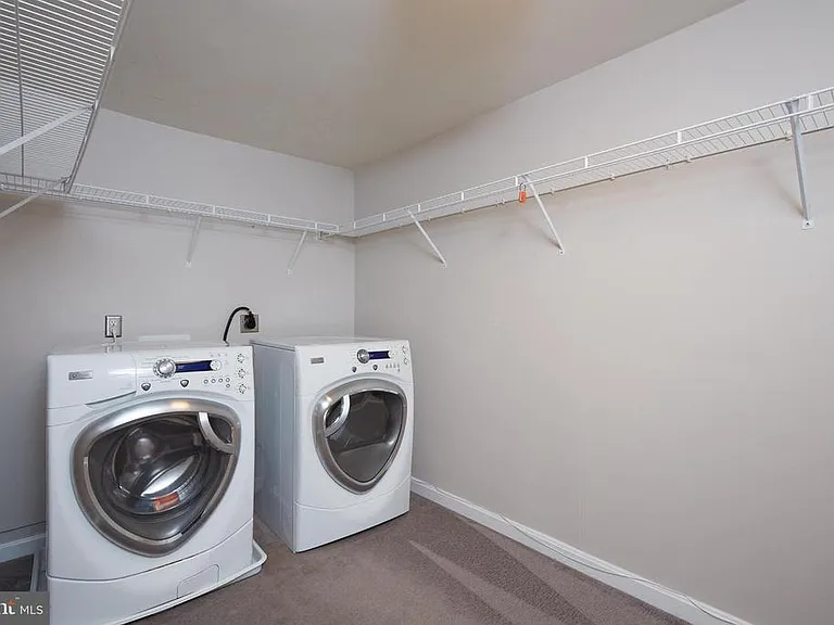 Laundry and closet