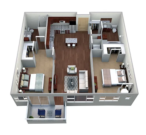 Floor plan The Lookout