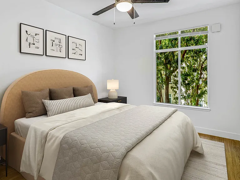 Bedroom with Hard Surface Flooring