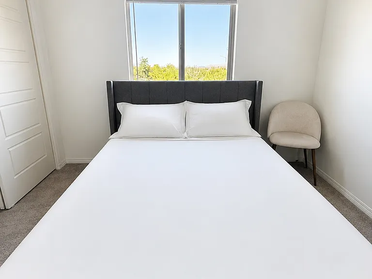 Bedroom three with queen size bed