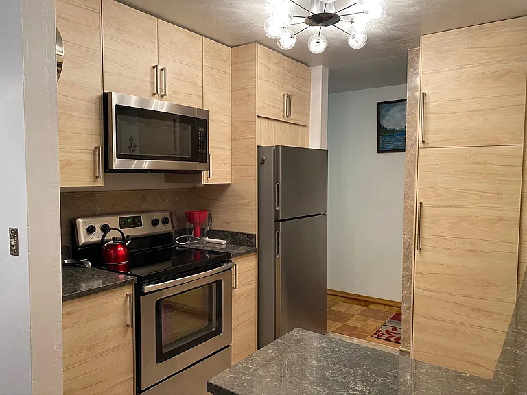 Remodeled kitchen