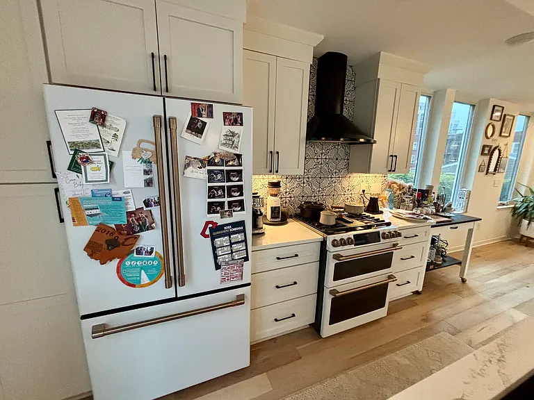 Kitchen with ample storage