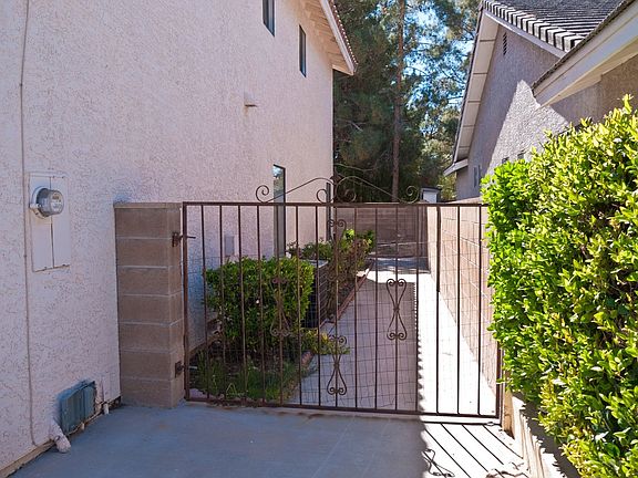Gate side of the house