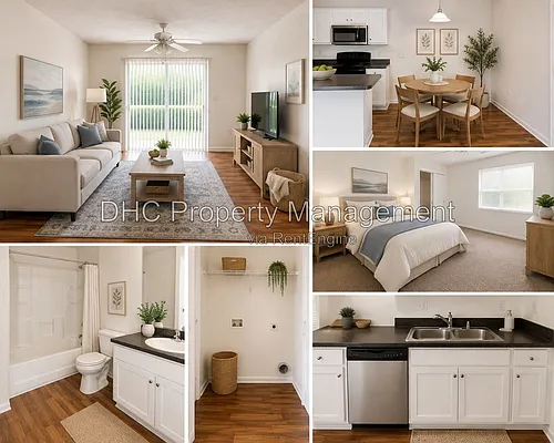 Floor plan 1 bed / 1 bath