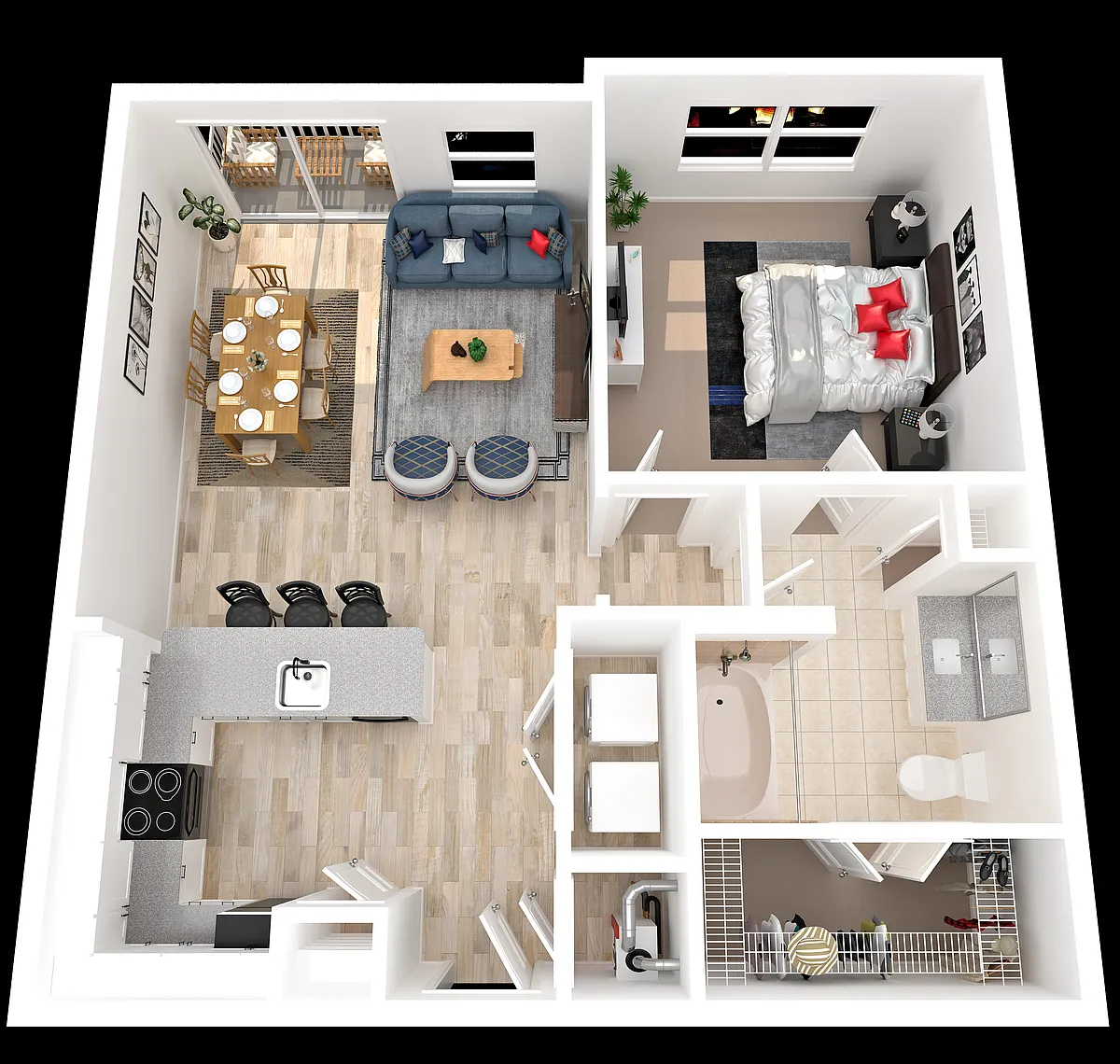 Floor plan A3R