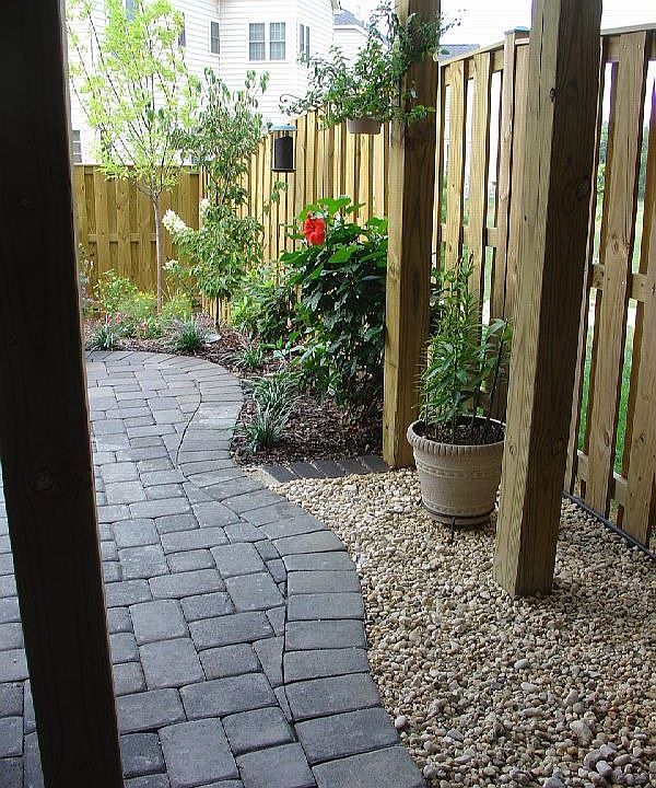 Exit to back yard