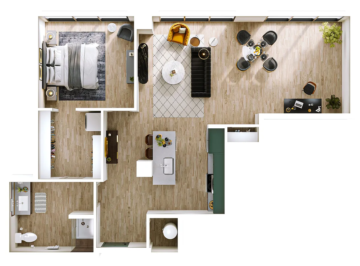 Floor plan A8 - Penthouse