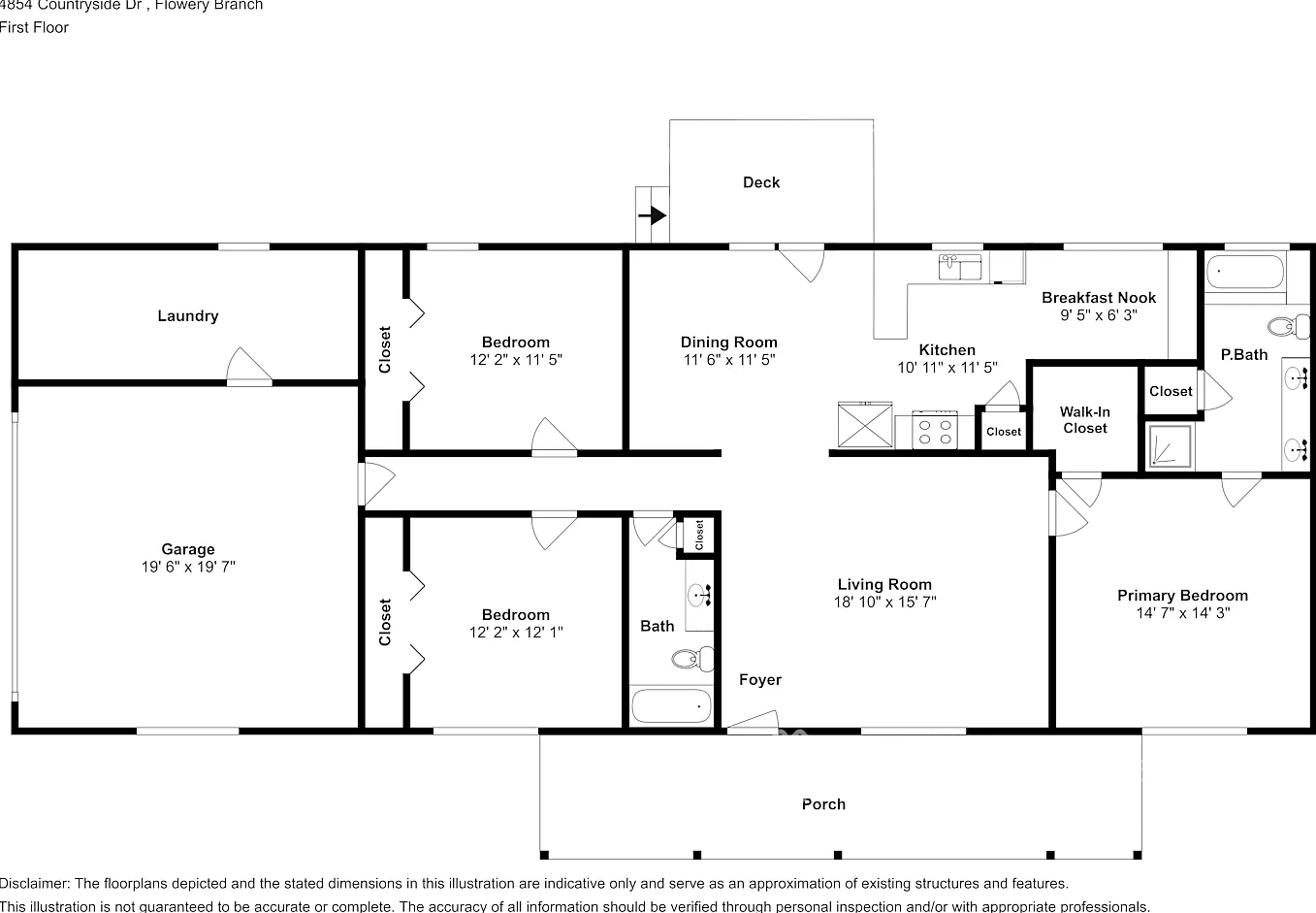 4854 Countryside Dr Flowery Branch, GA 30542 — Photo 2