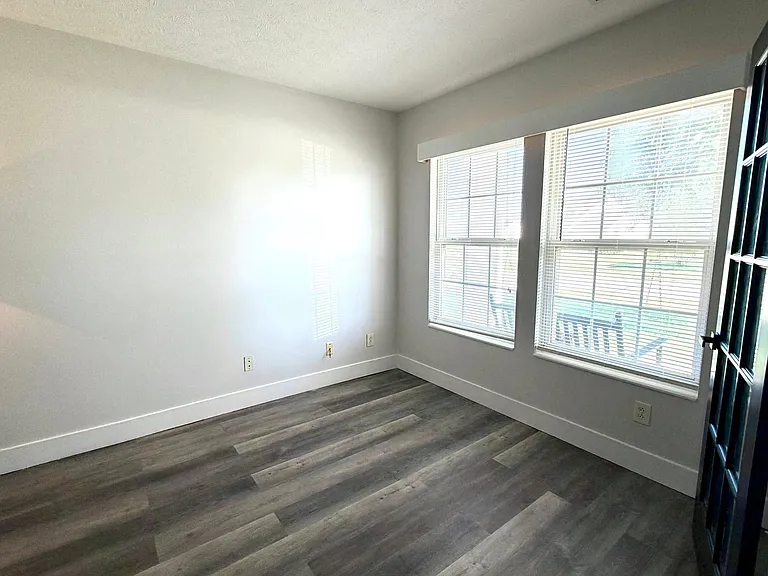 First floor study / office, with large windows for a bright and cheerful environment from which to work, play or study!