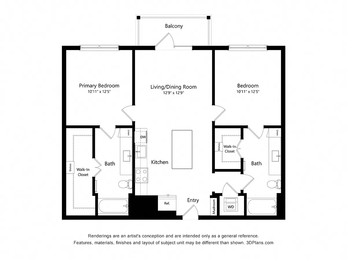 Floor plan TY.B1.3