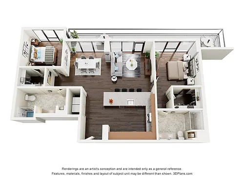 Floor plan B3PH
