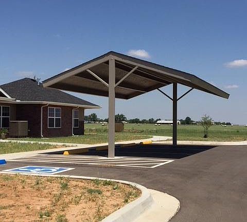 Covered parking available 