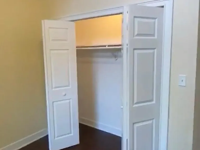 Closet with light