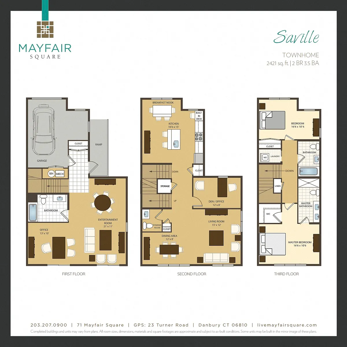 Floor plan Saville