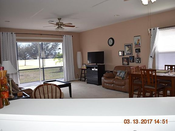 Great room with outside view
