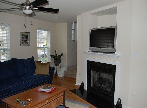 Living Room - Fireplace