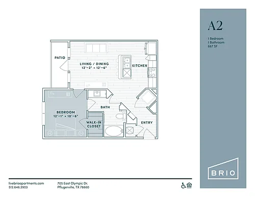 Floor plan A2