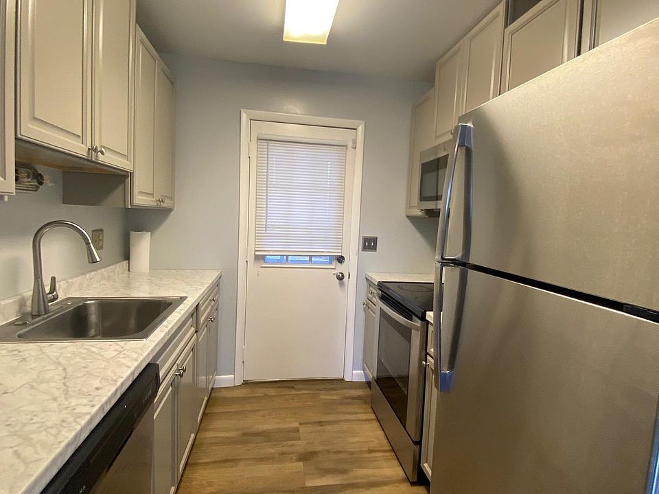 Kitchen from living/dining room.