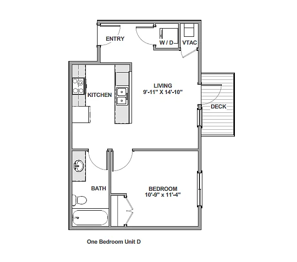 Floor plan Studio H - Penthouse Style