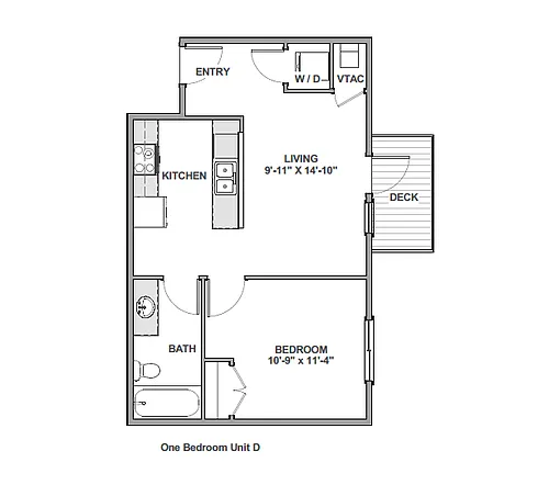 Floor plan Studio H - Penthouse Style