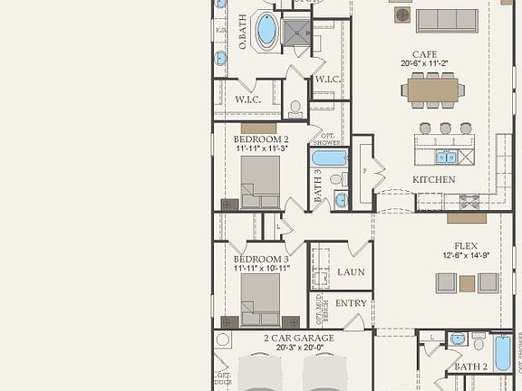 First Floor 4 br 3 ba