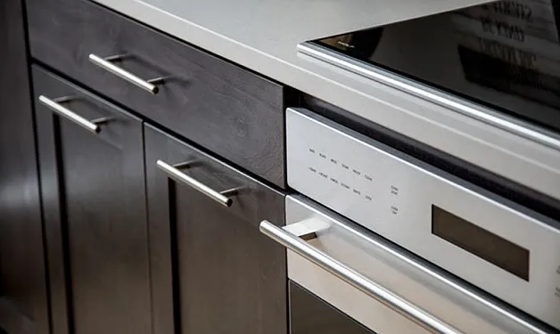 Encore Apartments stainless steel kitchen appliances