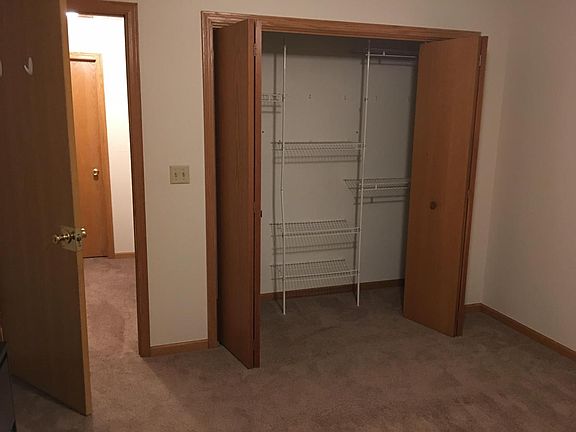closet in master bedroom