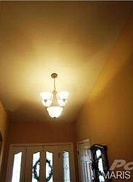 Upgraded lighting fixtures are throughout the home.