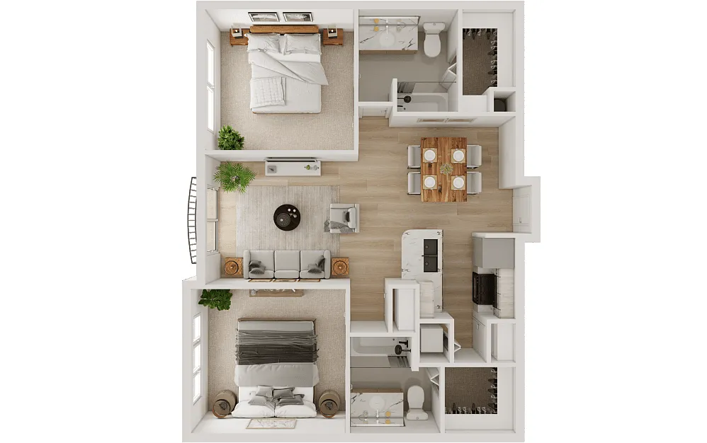 Floor plan B2B