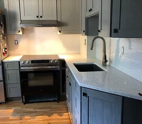 Recently upgraded kitchen with new appliances