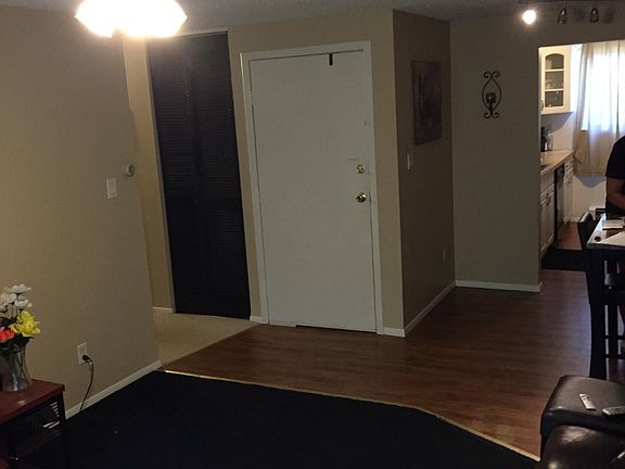 Entrance and Dining area to the right.