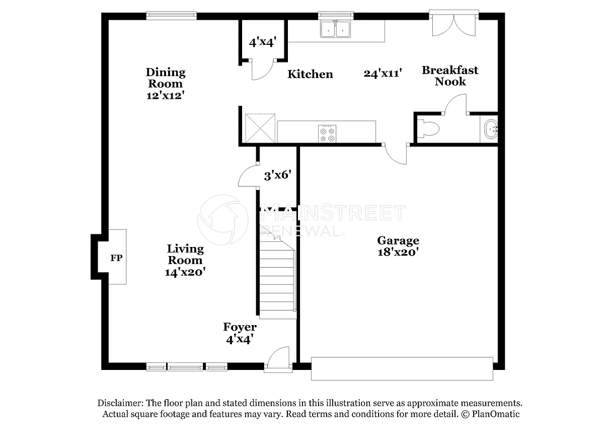 Floor Plan - 12215 Bowsman Dr