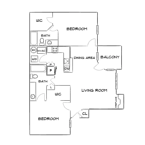 Floor plan Design 2B20 Premier 2