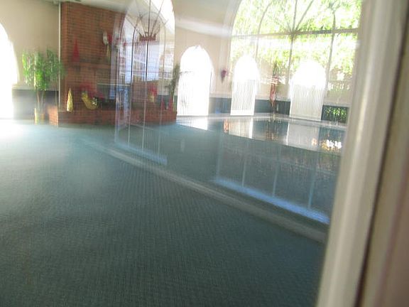 dance floor in comm bldg.