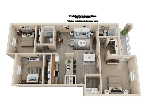 Floor plan The Cumberland