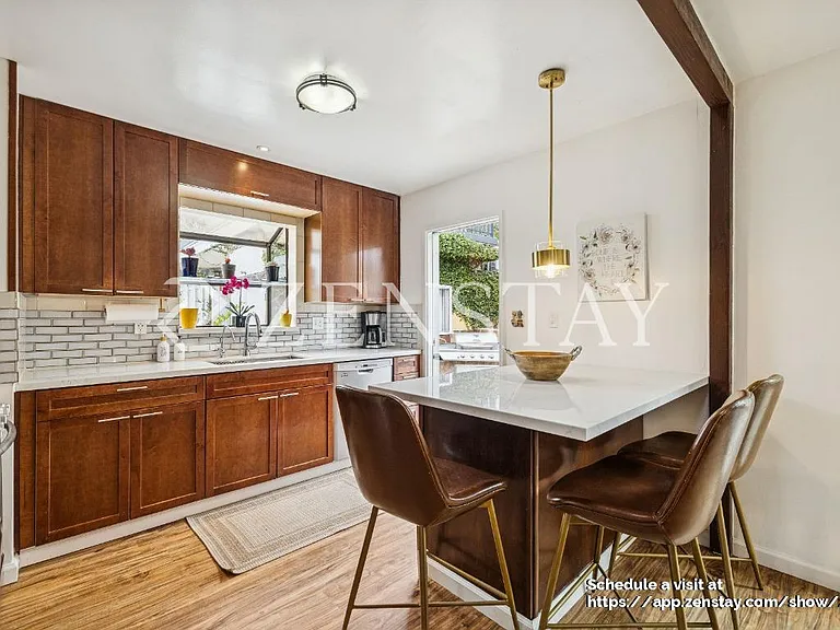 Newly Renovated Open Kitchen and Dining Area