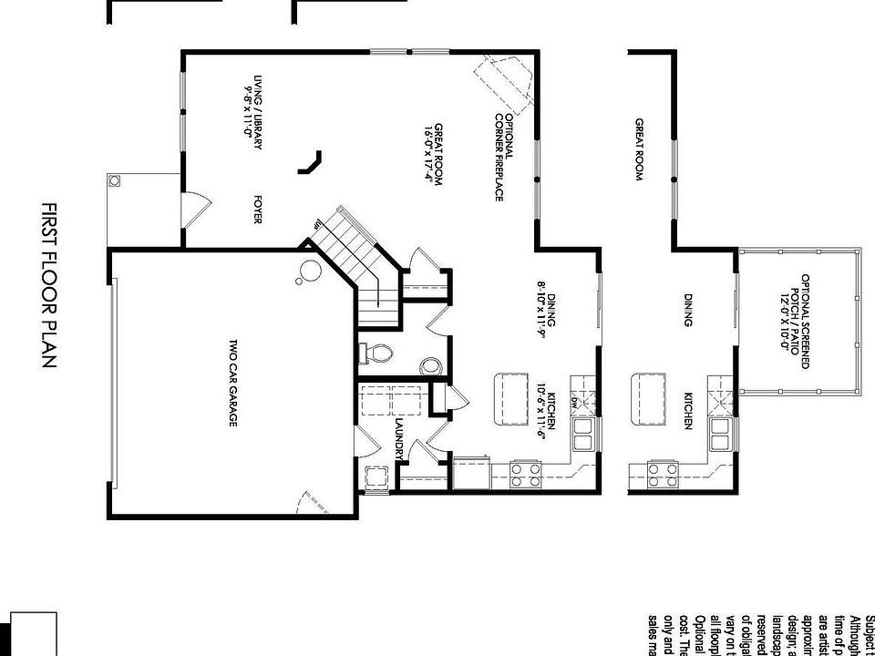 1st Floor Plan